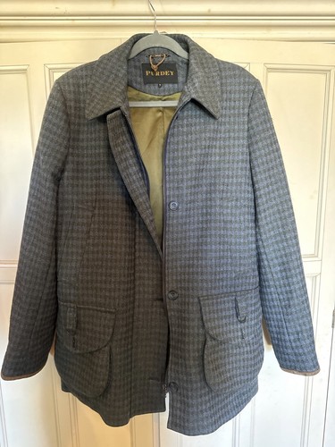 Purdey grey blue checked - grey,