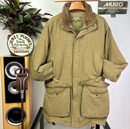 Musto tweed field coat - musto, (2xl)