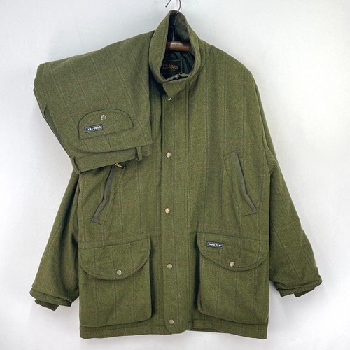 Laksen goretex tweed coat - goretex, &